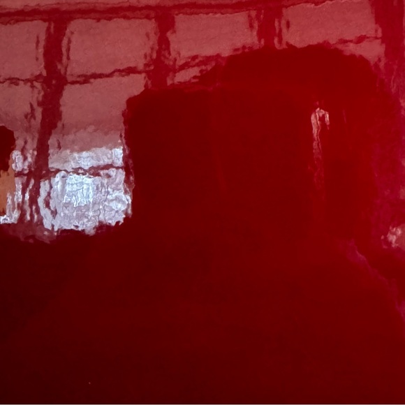 Chanel Shiny Red and Gold Holiday Gift Bag - Picture 8 of 12